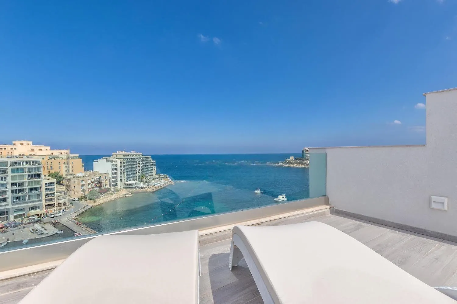 Seafront Triplex Penthouse Luxury Designer Bliss Apartment Saint Julian's