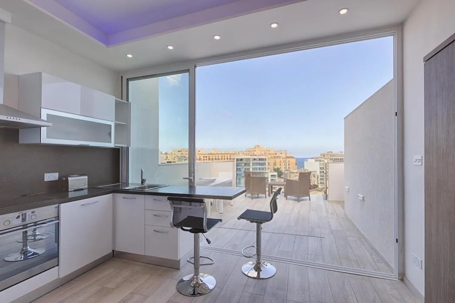 Seafront Triplex Penthouse Luxury Designer Bliss Apartment Saint Julian's
