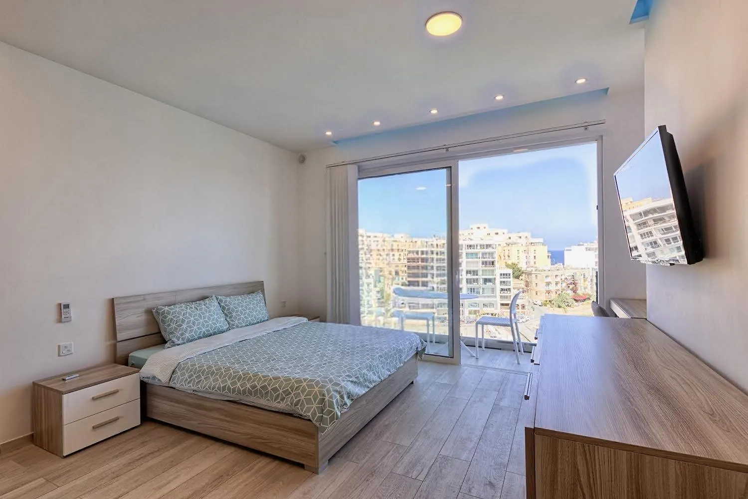 Seafront Triplex Penthouse Luxury Designer Bliss Apartment Saint Julian's Malta